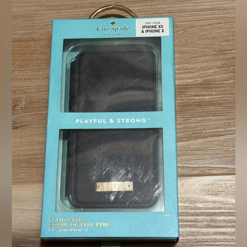 Kate Spade iPhone XS & iPhone X folio case